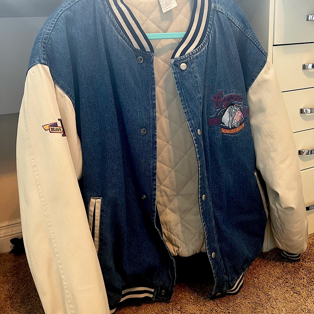 Eeyore Disney varsity jacket